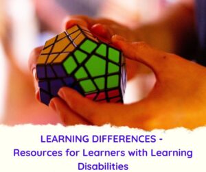 title page - Learning Differences - Resources for Learners with Learning Disabilities